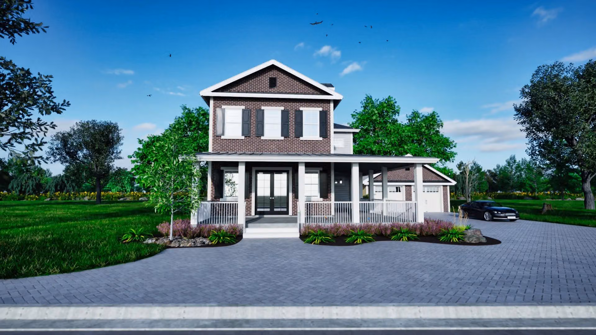Charleston Style design rendering